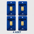 Nadir Gold 4 Gram Külçe Altın 24 Ayar