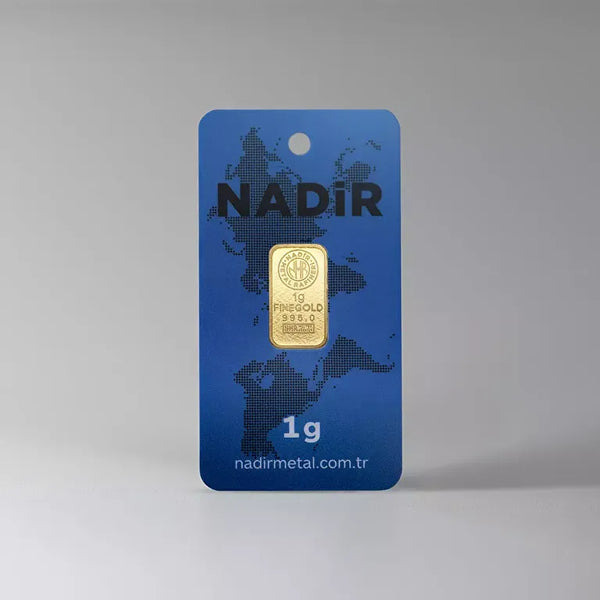 Nadir Gold 1 Gram Külçe Altın 24 Ayar