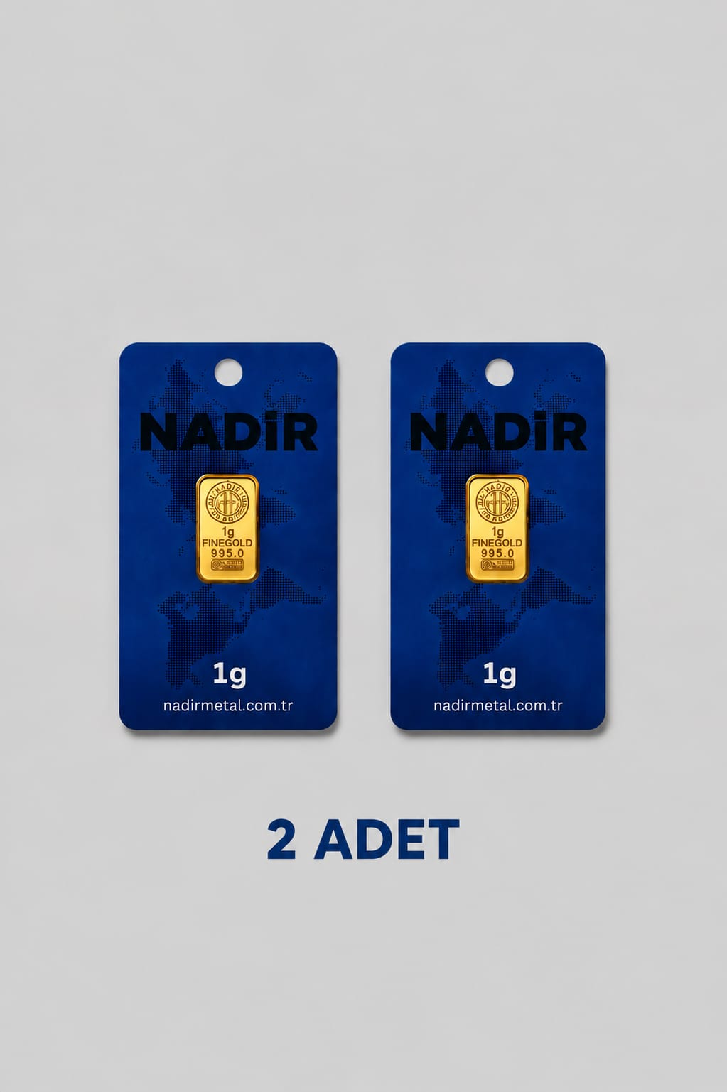 Nadir Gold 2 Gram Külçe Altın 24 Ayar