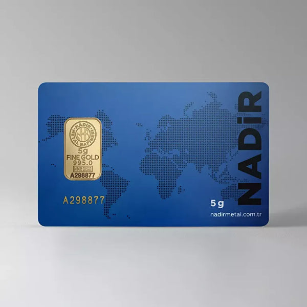Nadir Gold 5 Gram Külçe Altın 24 Ayar
