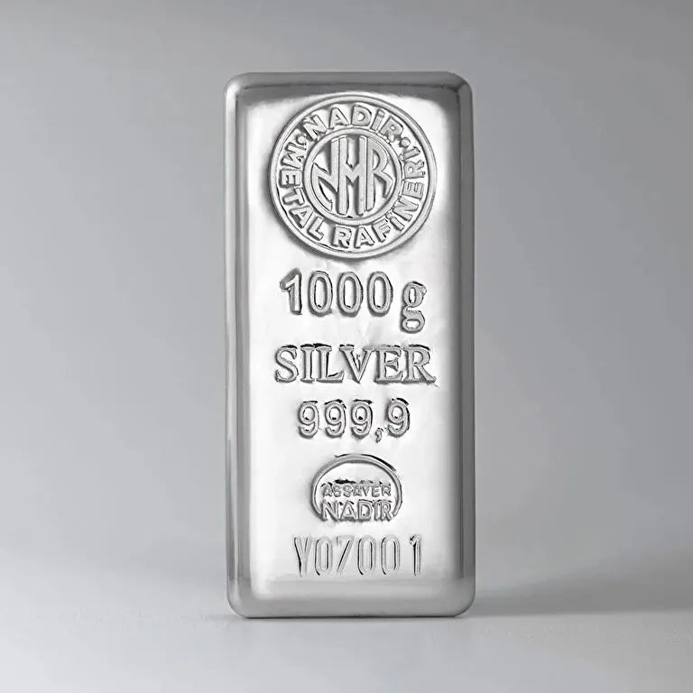 1000 Gram Gümüş Külçe 999.9